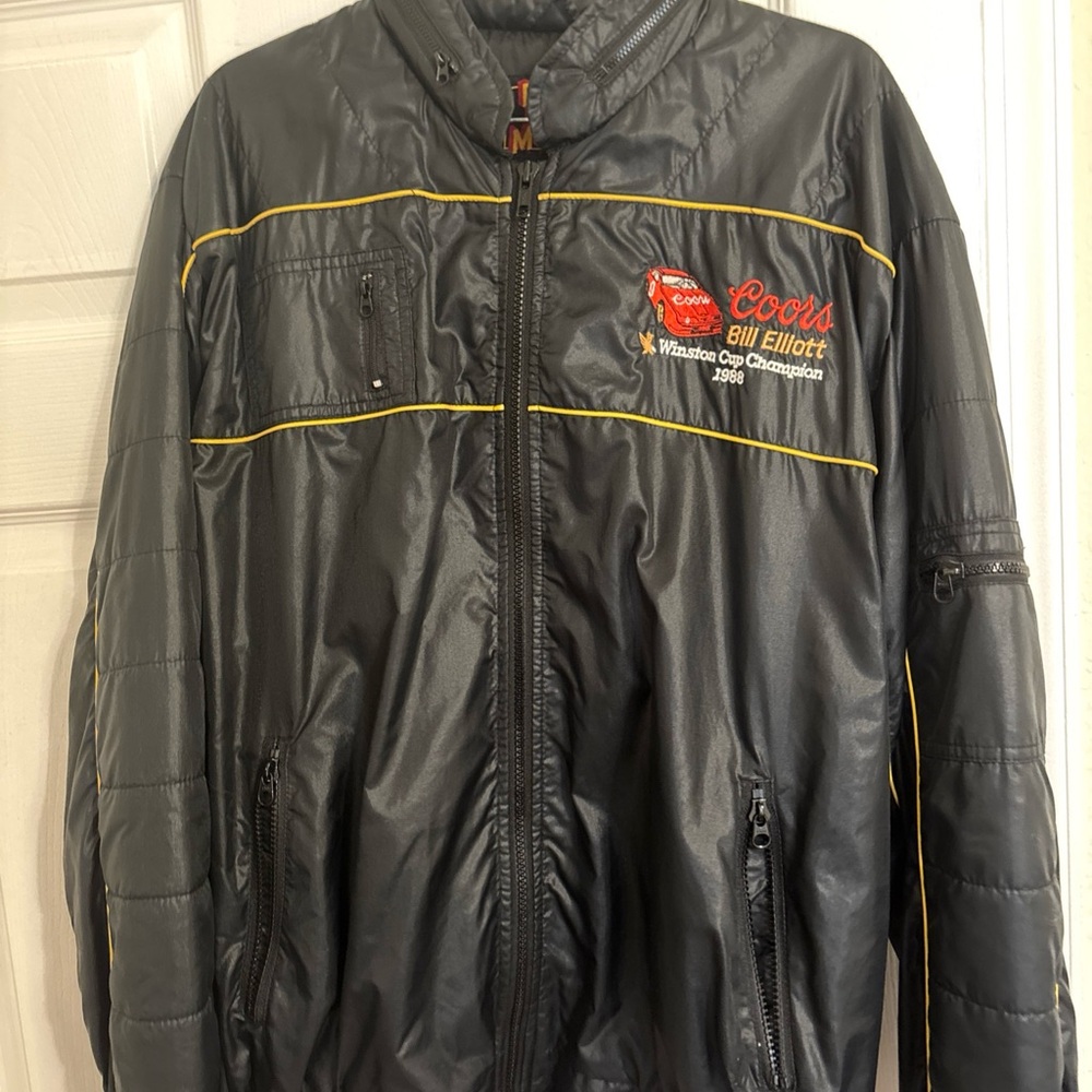 Vintage Bill Elliott Coors NASCAR Jacket